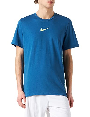 Nike Herren Pro Dri-FIT Burnout Laufshirt Blau L von Nike