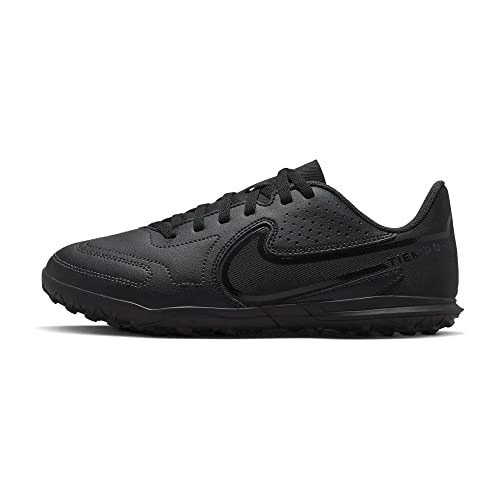 Nike Jr. Tiempo Legend 9 Club TF Sneaker, Black/Black-Summit White-LT Photo Blue, 33.5 EU von Nike