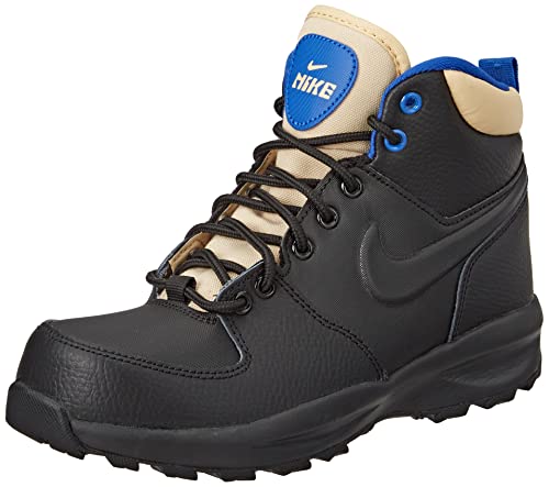 Nike Jungen Nike Manoa Ltr Sneaker, Black Black Sesame Game Royal, 35.5 EU von Nike