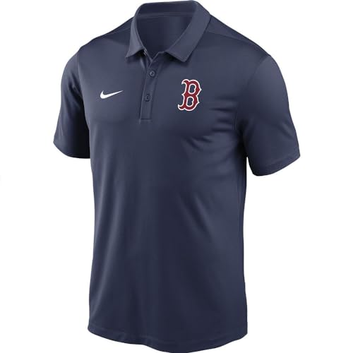 Nike MLB Agility Performance Poloshirt für Herren, Boston Red Sox - Navy, Mittel von Nike