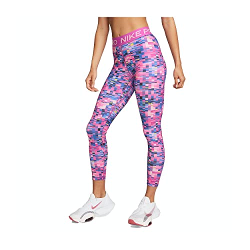 Nike Mid-Rise 7/8 Leggings (S, Fuchsia) von Nike