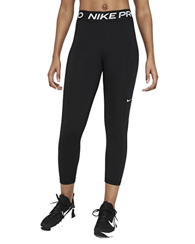 Nike Pro 365 Mid Rise Leggings (M, Black/White) von Nike