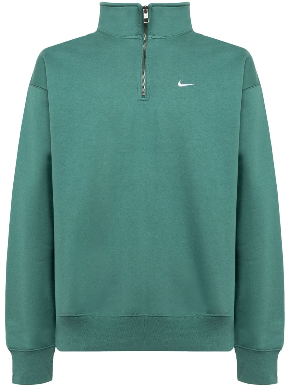 Nike Solo Swoosh Sweatshirt aus Fleece - Grün von Nike