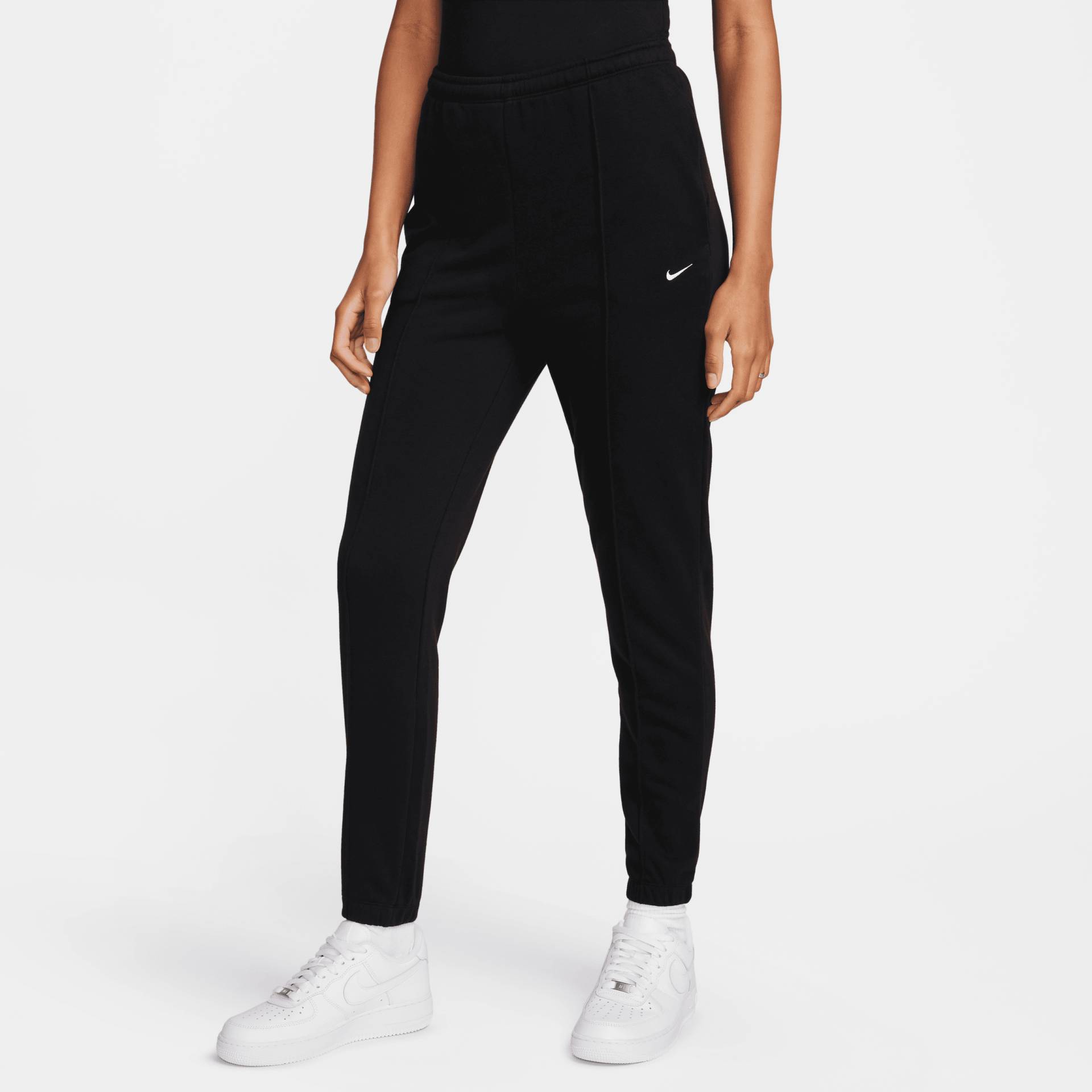 Nike Sportswear Chill Terry French Terry-Trainingshose mit hohem Taillenbund für Damen - Schwarz Nike Sportswear Chill Terry French Terry-Trainingshose mit hohem Taillenbund für Damen - Schwarz von Nike