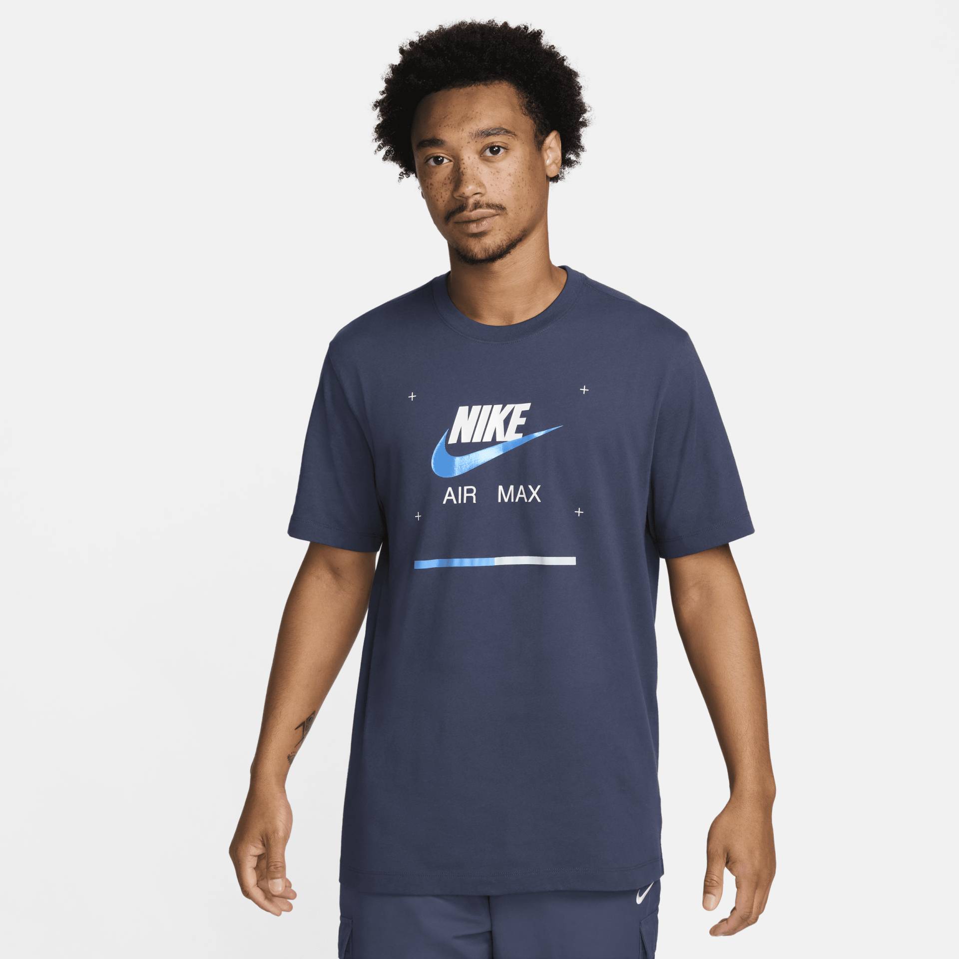 Nike Sportswear Herren-T-Shirt - Blau von Nike