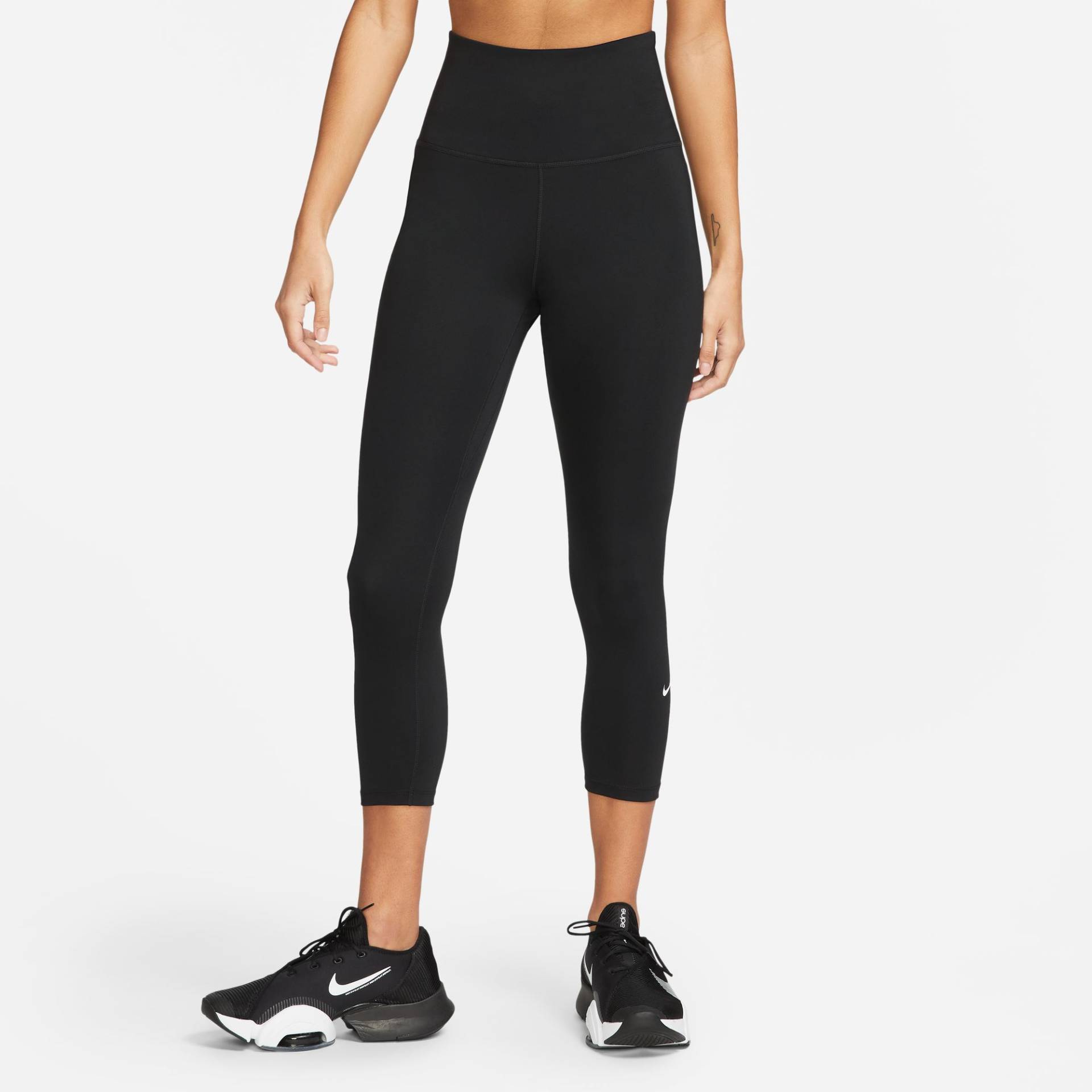 Nike Trainingstights "ONE WOMENS HIGH-RISE CROPPED LEGGINGS" von Nike