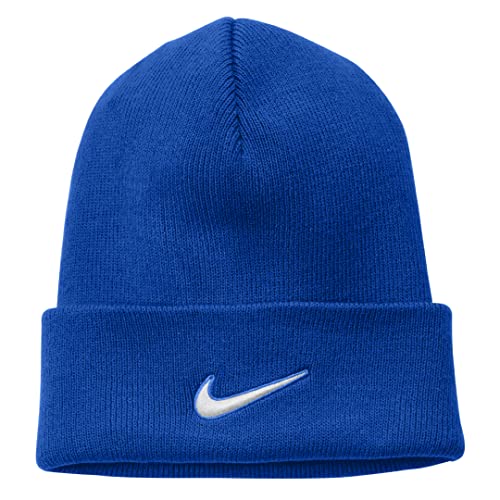 Nike Unisex Beanie mit Bündchen, königsblau, Einheitsgröße von Nike