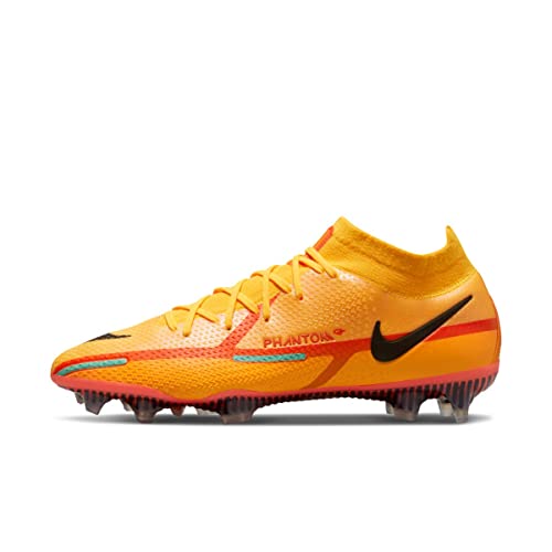 Nike Unisex Phantom GT2 Dynamic Fit Elite FG Firm-Ground Soccer Cleat, Laser ORANGE/Black-TOTAL ORANGE, 44 EU von Nike