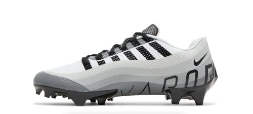 Nike Vapor Edge Speed 360 Stollen für Herren, weiß/grau/schwarz, 45.5 EU von Nike