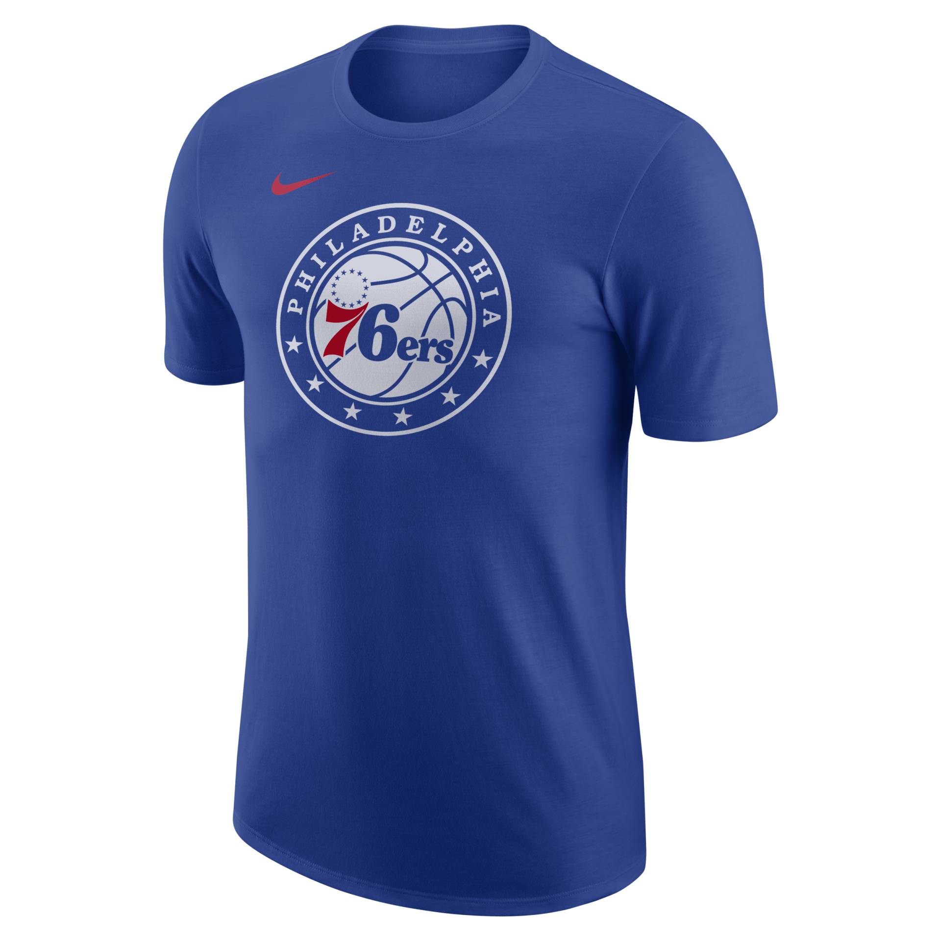 Philadelphia 76ers Essential Nike NBA-T-Shirt für Herren - Blau von Nike