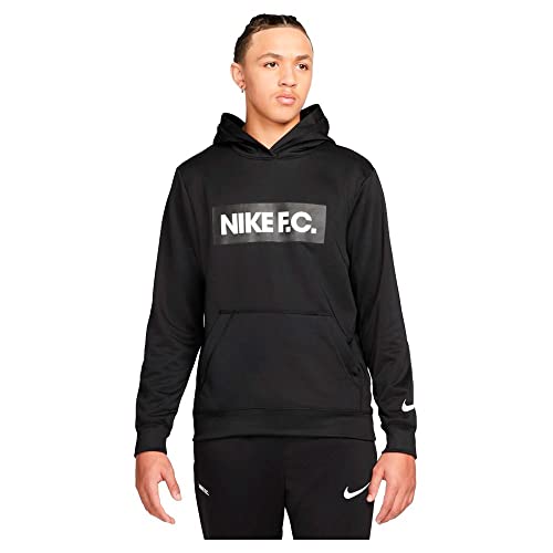 Seidensticker Nike F.C. Kapuzen-Pullover Herren Soccer, schwarz(schwarz), Gr. S von Nike