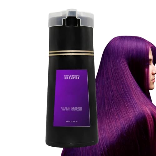 Haarfärbe-Shampoo, Haar-Instant-Färbe-Shampoo, Sofortiges Haarfärbe-Shampoo, Schnelle Haarfärbung, Mildes Farbfixiermittel,natürliches Sofort-Haarfärbemittel Für Frauen, Männer von Niktule