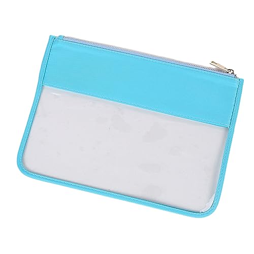 Nilioyul Damen Make up Tasche, leicht und kompakt für den akademischen Stil und Stoffe sind wasserdicht und langlebig. Mehrere Farben können verwendet Werden, Blau von Nilioyul