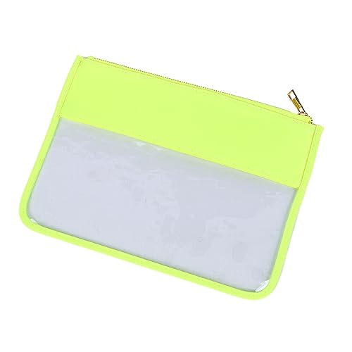 Nilioyul Damen Make up Tasche, leicht und kompakt für den akademischen Stil und Stoffe sind wasserdicht und langlebig. Mehrere Farben können verwendet Werden, Fluoreszierende Farbe von Nilioyul