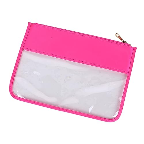 Nilioyul Damen Make up Tasche, leicht und kompakt für den akademischen Stil und Stoffe sind wasserdicht und langlebig. Mehrere Farben können verwendet Werden, Rose von Nilioyul