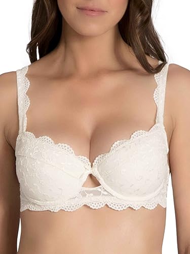 Dirndl BH von Nina von C, push up BH, Gr.-70D, Champagner von Nina von C