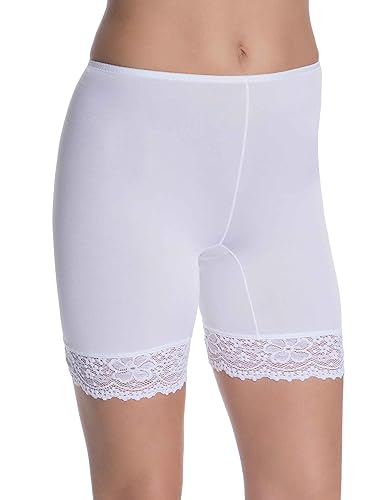 Nina von C. - Millefleurs - Damen Langbein Schlüpfer (44 Weiß) von Nina von C