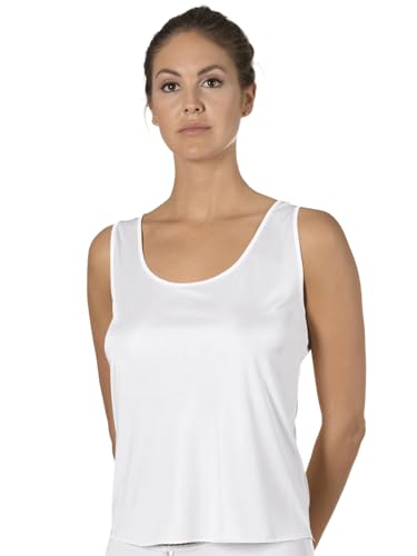 Nina von C. Damen NEU: Elegance, Achseltop weiss,Größe 46 von Nina von C