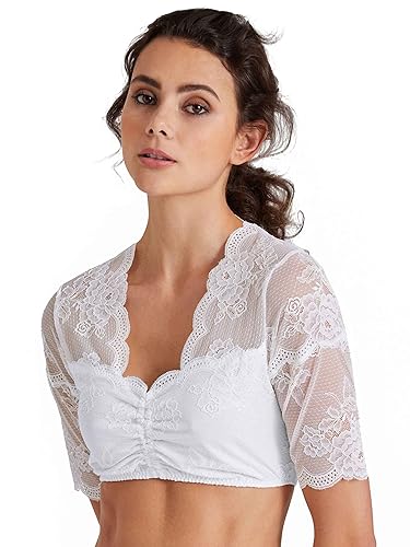 Nina von C. Dirndl-Bluse, halbarm Damen von Nina von C