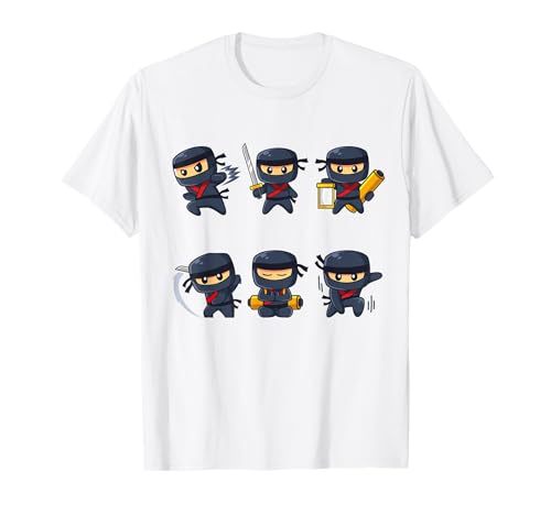 Ninja Disguise Kids Cool Ninjas Jungen Mädchen T-Shirt Ninja Disguise Kids Cool Ninjas Jungen Mädchen T-Shirt von Ninja Disguise