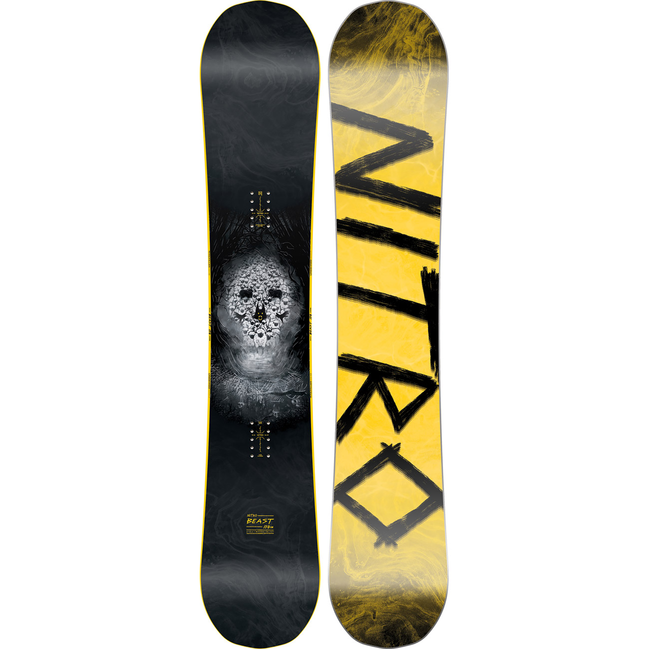 Nitro Herren Freestyle Snowboard BEAST von Nitro