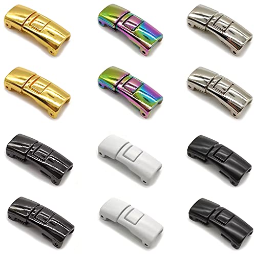 Niuhong 12 Pcs Schnürsenkel Ohne Binden Schuhsenkel Verschlüsse Lazy Schuhband Schnellverschluss Schnürsenkel Sportschuhe Wanderschuhe Freizeitschuhe Schnellschnürsystem Für Kinder Erwachsene von Niuhong