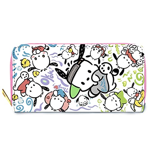 Niumowang Geldbörsen Kinder, Portemonnaie Kinder, Cartoon Wallet, Reißverschluss Geldbörse Anime Cute aus PU Leder, Clutch Purse, Brieftasche mit Vielen Fächern, Jungen und Mädchen. von Niumowang