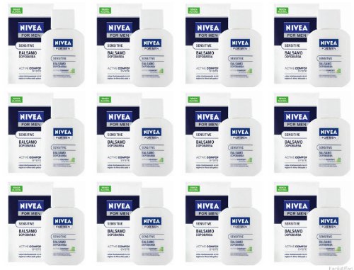 12 x NIVEA FOR MEN After Shave Balsam Sensitive 100 ml 12 x NIVEA FOR MEN After Shave Balsam Sensitive 100 ml von NIVEA MEN