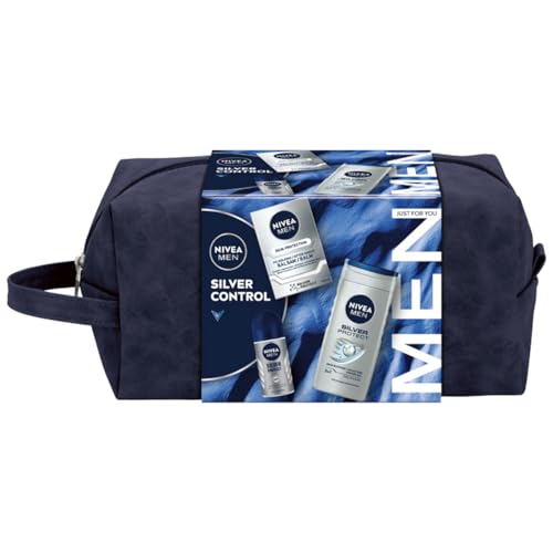NIVEA MEN Geschenkset SILVER CONTROL - Hautverträglich, Duftfrei - Hautregeneration und Antibakterielle Wirkung - Set - Skincare Set NIVEA MEN Geschenkset SILVER CONTROL - Hautverträglich, Duftfrei - Hautregeneration und Antibakterielle Wirkung - Set - Skincare Set von NIVEA MEN
