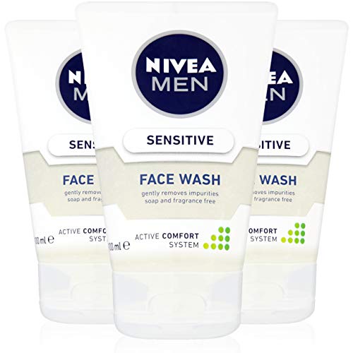 Nivea Men Sensitive Face Wash, 100 ml - Pack of 3 by NIVEA Men Nivea Men Sensitive Face Wash, 100 ml - Pack of 3 by NIVEA Men von NIVEA MEN