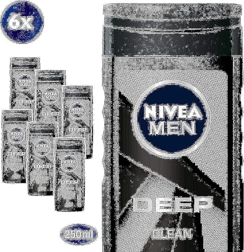 3er Pack - Nivea Duschgel Men - Deep Clean - sorgt für eine hydratisierte Haut - 250 ml von NIVEA