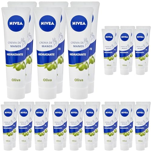 NIVEA NIVEA Handcreme Olivenöl - 100 ml - 6 Stück (Packung mit 5) von Nivea