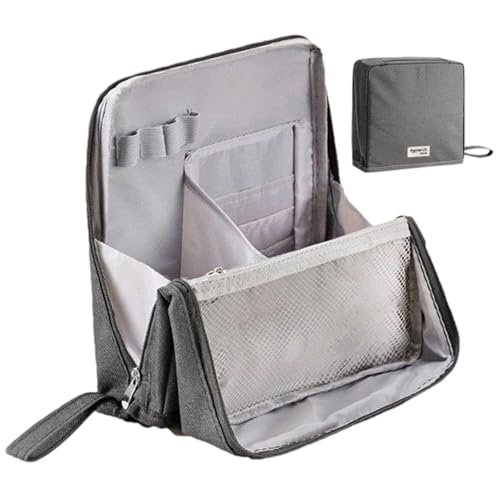 Nixiara Reise-Kosmetiktasche Für Damen - Großraum Wasserdichter Vertikaler Make-up Organizer | Reisebehälter Für Shampoo Conditioner Sonnencreme Nixiara Reise-Kosmetiktasche Für Damen - Großraum Wasserdichter Vertikaler Make-up Organizer | Reisebehälter Für Shampoo Conditioner Sonnencreme von Nixiara