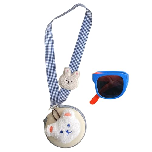 Tragbare UV -Block -Sonnenbrille - Kinder Sonnenschild, Klappschuhe | Verstellbare Gurtgläser Für Mädchen, Sommeraugenabdeckung Für Park, Urlaubsbekleidung, Leichte Brillen, Kleinkind -Schutzwe Tragbare UV -Block -Sonnenbrille - Kinder Sonnenschild, Klappschuhe | Verstellbare Gurtgläser Für Mädchen, Sommeraugenabdeckung Für Park, Urlaubsbekleidung, Leichte Brillen, Kleinkind -Schutzwe von Nixiara