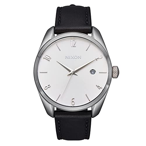 Nixon Damen Analog Japanisches Miyota-Quarzuhrwerk mit DREI Zeigern und Datumsanzeige Uhr mit Leder Armband A1343-625-00 von Nixon