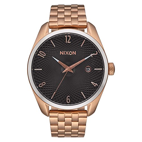 Nixon Damen Analog Quarz Uhr mit Edelstahl beschichtet Armband A4182361-00 von Nixon