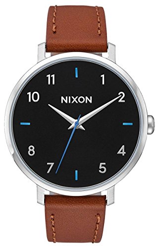 Nixon Damen Analog Quarz Uhr mit Leder Armband A1091019-00 von Nixon