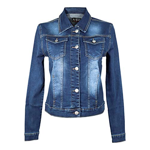 No Brands Required - Frauen Jeans-Jacke blau, Größe: M von No Brands Required