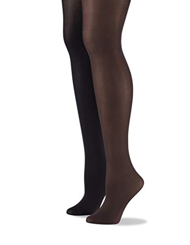 No Nonsense Damen Opaque Sheer to Waist Tight Strumpfhose, 40 den, Schwarz/Espresso, XL (2er Pack) No Nonsense Damen Opaque Sheer to Waist Tight Strumpfhose, 40 den, Schwarz/Espresso, XL (2er Pack) von No Nonsense