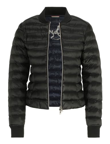 No.1 Como VENEDIG Damen Steppjacke (DE/NL/SE/PL, Alphanumerisch, M, Regular, Regular, Schwarz) von No.1 Como