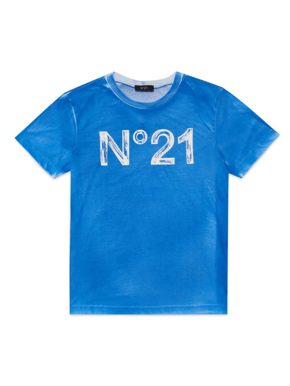 Nº21 Kids T-Shirt mit Logo-Print - Blau von Nº21 Kids