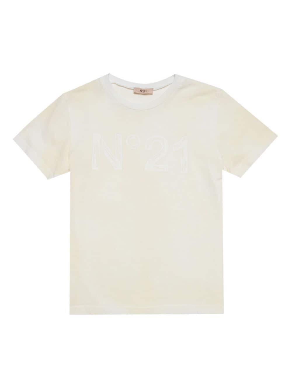 Nº21 Kids T-Shirt mit Logo-Print - Weiß von Nº21 Kids