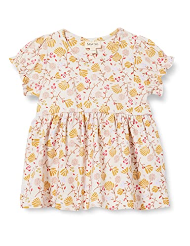 NOA NOA MINIATURE Baby Girls KittyNNM Dress, Print Offwhite/Yellow, 62 von Noa Noa