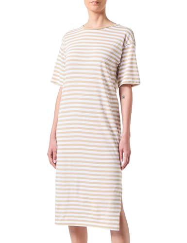 NOISY MAY Damen NMMAYDEN 2/4 Dress NOOS Jerseykleid, Safari/Stripes:Bright White, S NOISY MAY Damen NMMAYDEN 2/4 Dress NOOS Jerseykleid, Safari/Stripes:Bright White, S von Noisy may