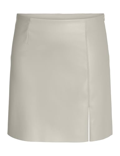 Noisy may Minirock - Figurbetonter Lederimitat-Rock mit seitlichem Schlitz, Farben:Sand, Größe:XL Noisy may Minirock - Figurbetonter Lederimitat-Rock mit seitlichem Schlitz, Farben:Sand, Größe:XL von Noisy may