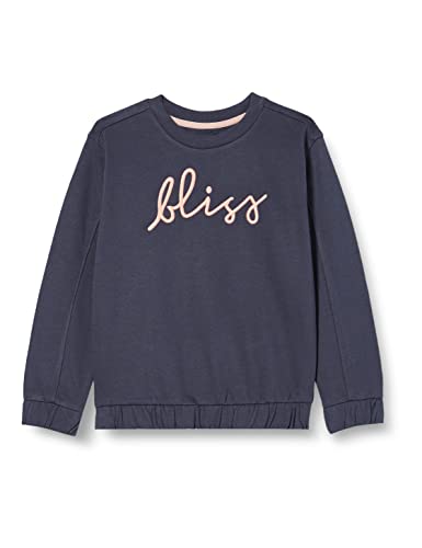 Noppies Kids Mädchen Girls Sweater Long Sleeve Kenova Pullover, Blue Nights-P609, 128 von Noppies