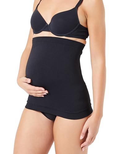 Noppies Maternity Damen Sia Seamless Sensil Bellyband Taillen-Shapewear, Black-P090, XS-S von Noppies Maternity