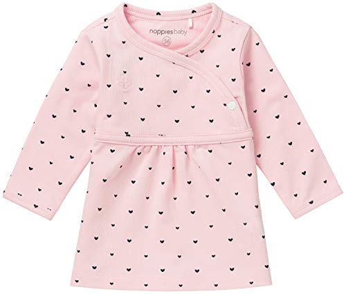 Noppies Baby - Mädchen G Dress Nevada Kleid, Light Rose, 62 EU von Noppies