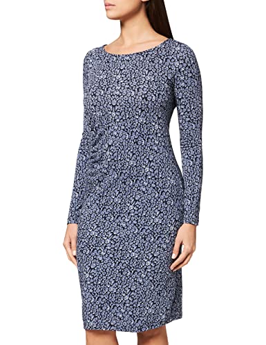 Noppies Damen Dress Ls AOP Aukje Kleid, Blau (Night Sky P277), 44 (Herstellergröße: XX-Large) von Noppies