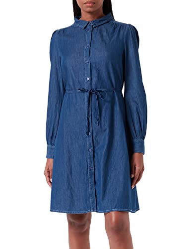 Noppies Damen Dress Oberlin Nursing Long Sleeve Kleid, Vintage Blue - P146, 38 EU von Noppies